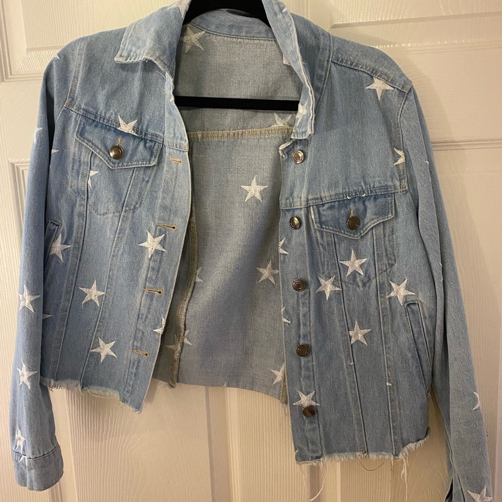 Star Jean jacket